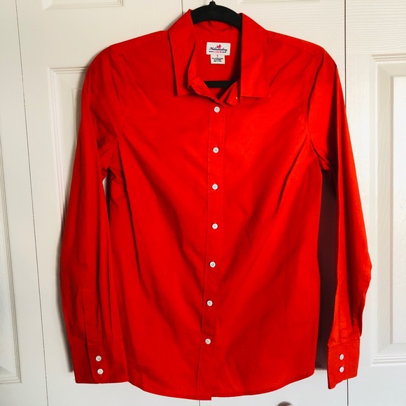 J.crew Womens Stretch Button Down Stretch Dress Haberdashy Shirt Top Small - Picture 4 of 8